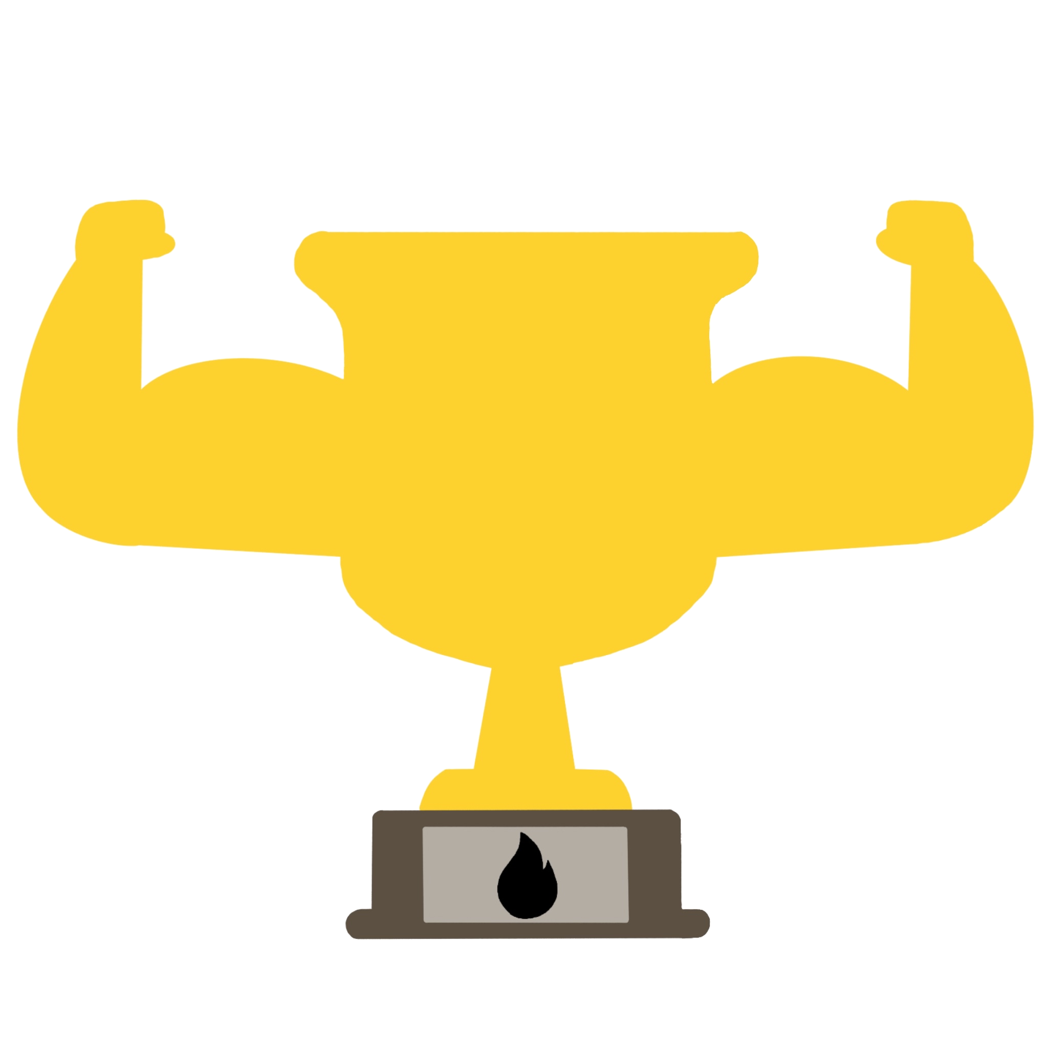 Streak milestone trophy.